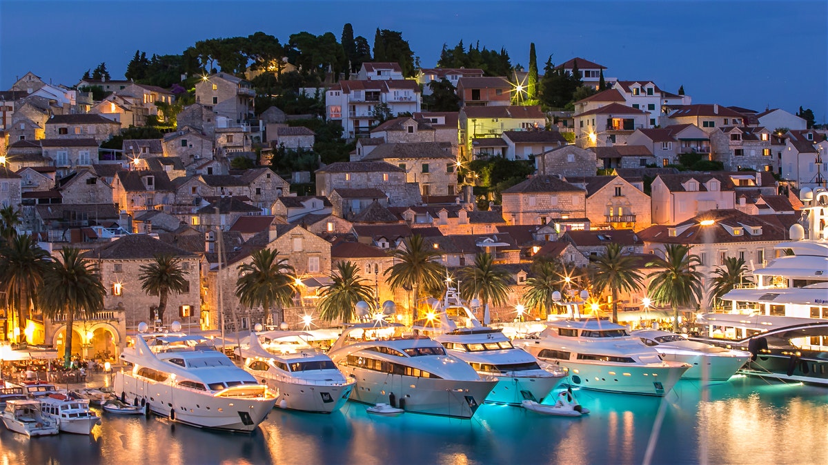 Hvar town, Croatia