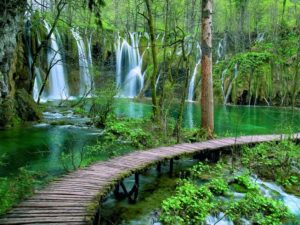 Travel Plitvice Lakes National Park in Croatia