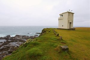 Bjargtangar Lighthouse Travel Westfjords in Iceland