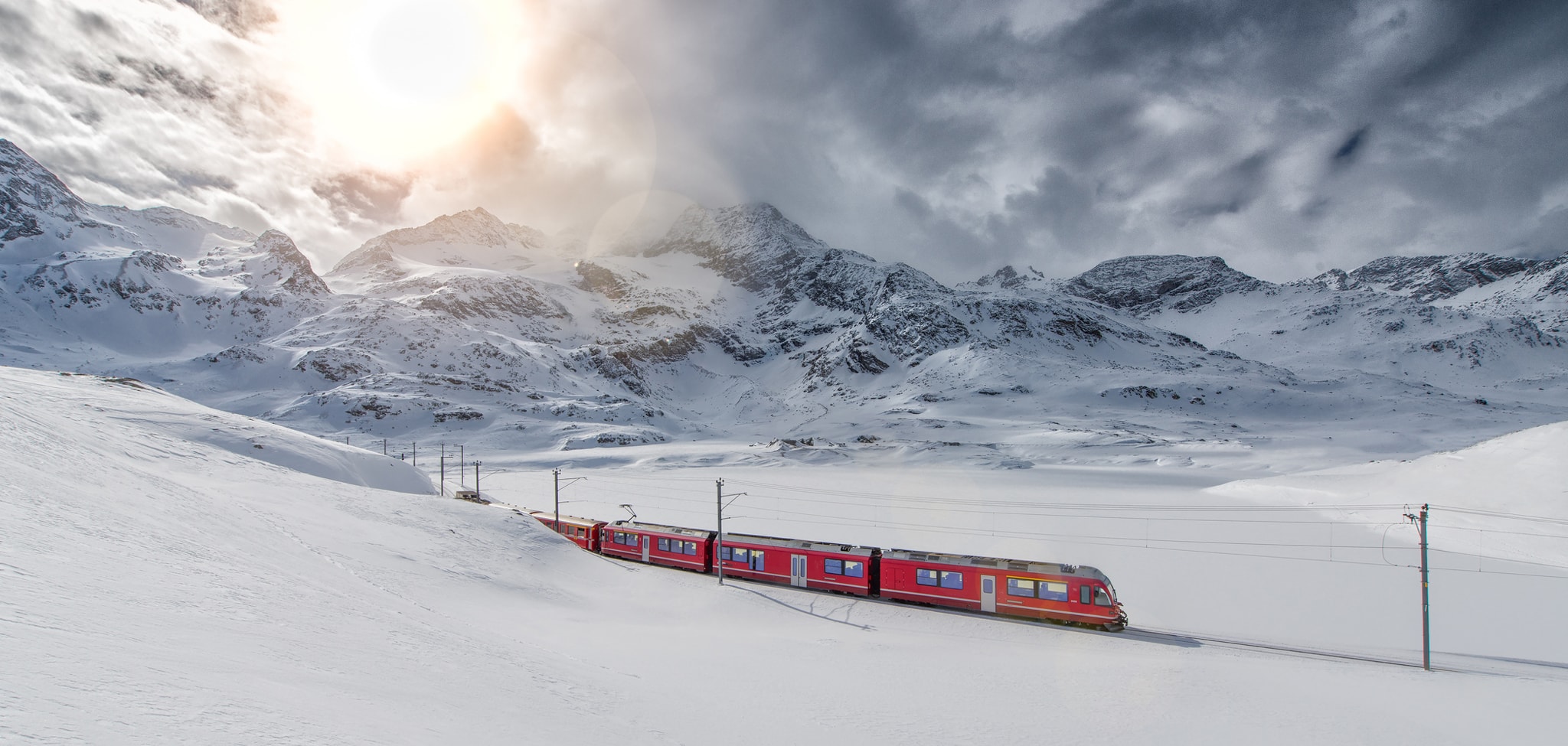 Snow Train in the Winter The World's Best Routes