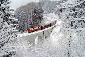Semmering, Austria Snow Train