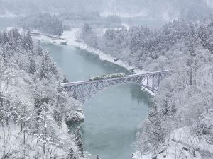 Tadami Line Snow Train, Japan