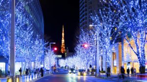 travel Tokyo, Japan in december