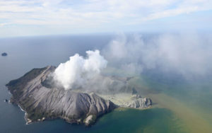 New Zealand Volcano Erupts