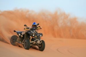 Sinai Desert, Egypt Quad biking