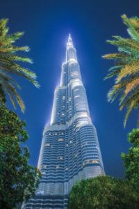 Visiting Burj Khalifa in Dubai