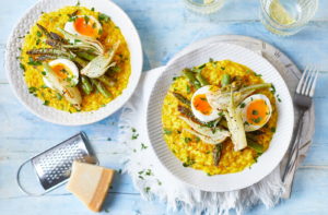 Saffron Risotto Swiss food