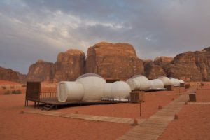 Camping in wadi rum Jordan