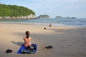 Cat Ba Island Vietnam Beach Fun