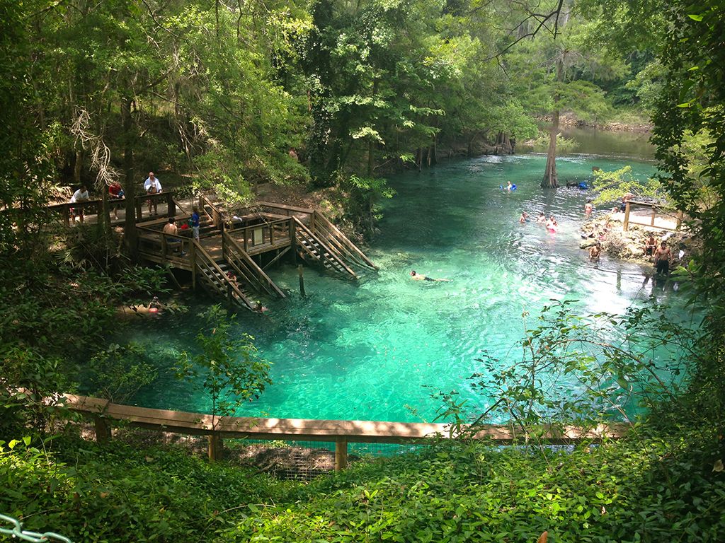 Florida Springs Camping Madison Blue Springs State Park