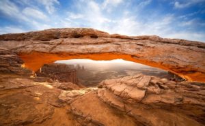 Mesa Arch, Canyonlands National Park, sky district