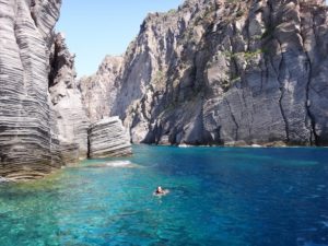 The Aeolian Islands beach 