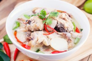 Tom Kha Kai (Thai Chicken in Coconut Soup)
