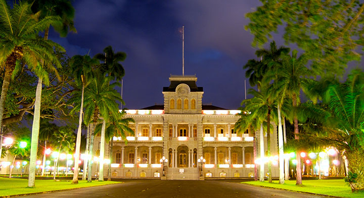 Iolani palace honolulu,Oahu, Hawaii