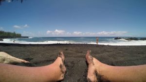 Kehena Black Sand Beach, Hawaii