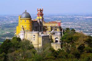 Pena Palace in Sintra Portugal