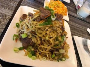 Tsuivan or Mongolian Noodle Stew