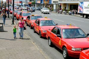 Authorized taxis in Costa Rica