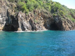 Norman Island caves