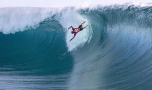 Surf in Teahupo'o Tahiti