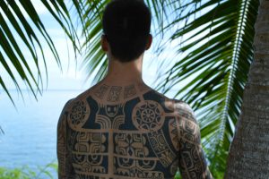 Tatoo in Tahiti Island