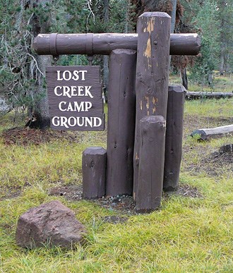 Lost Creek Campground for Crater Lake Camping