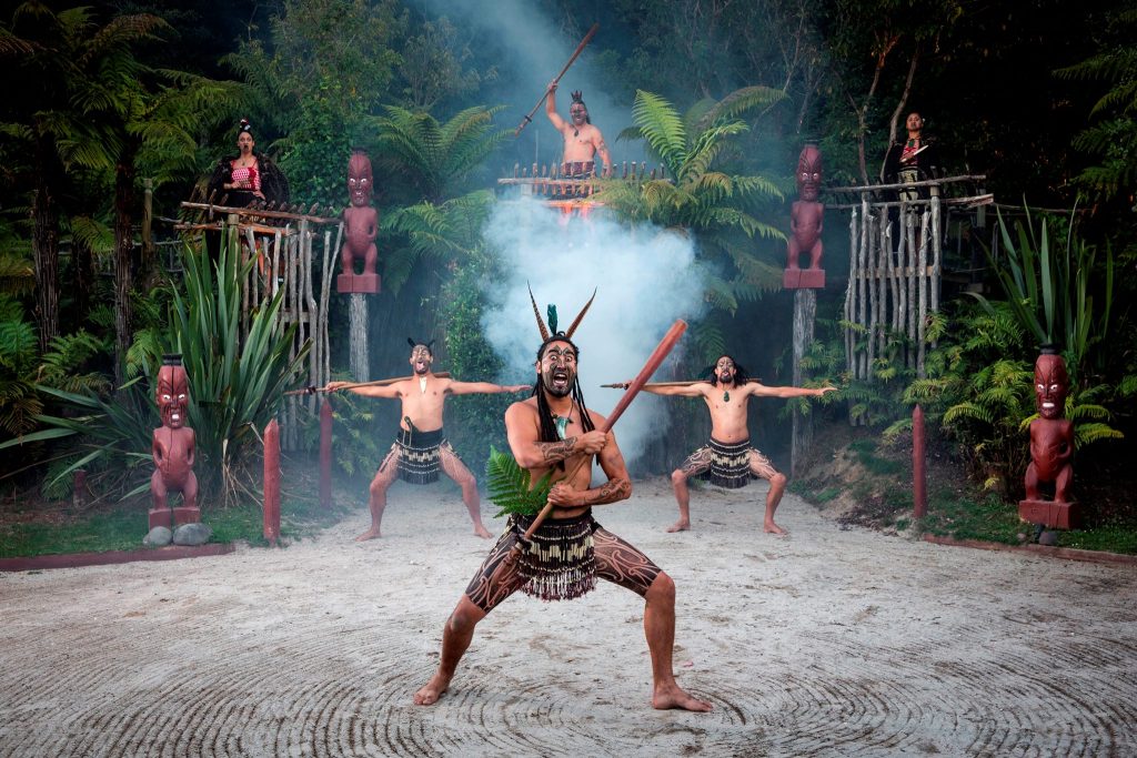 Māori culture in North Island in New Zealand