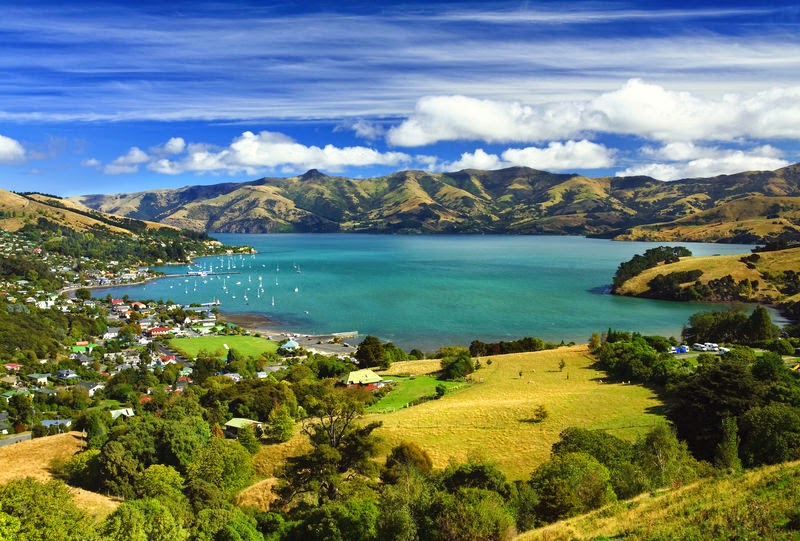 Visit the Banks Peninsula in Canterbury