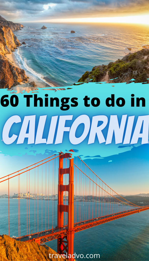 things to do in California