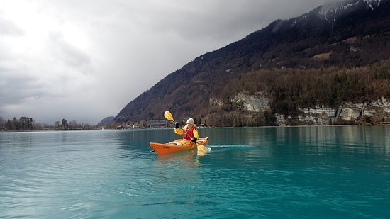 Interlaken in Switzerland Canoeing