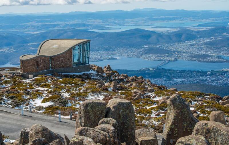 Mount Wellington in Tasmania Australia