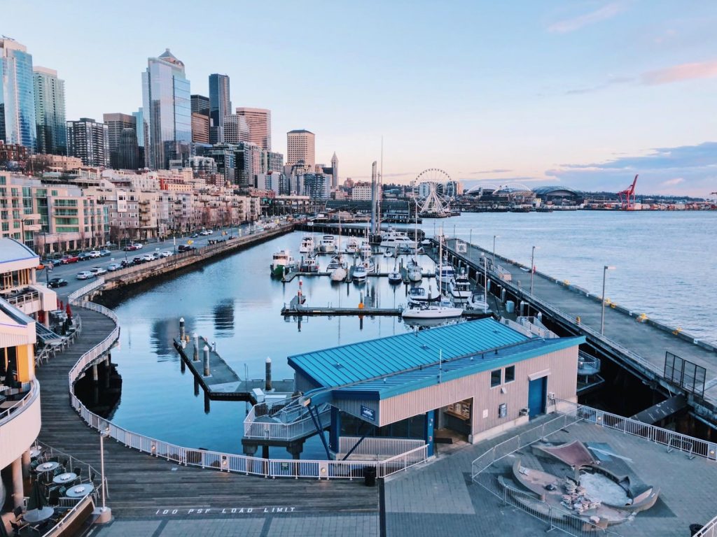 Views from Pier 66 Seattle Washington