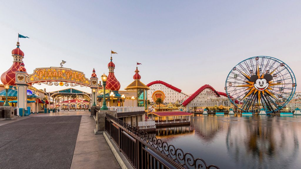 Visit Disneyland and California Adventure