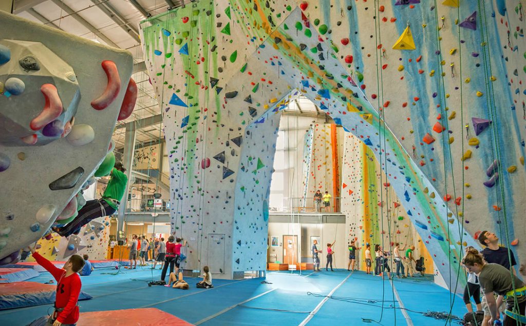 Visit the Indoor Climbing Gym in Seattle