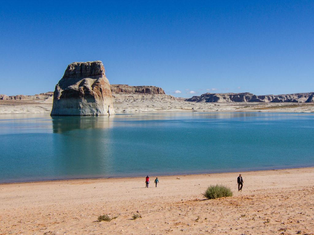 Lake Powell Beach in Arizona