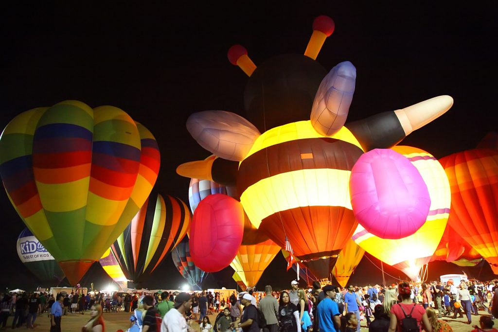 Salt River Fields Spooktacular Balloon Festival in Arizona