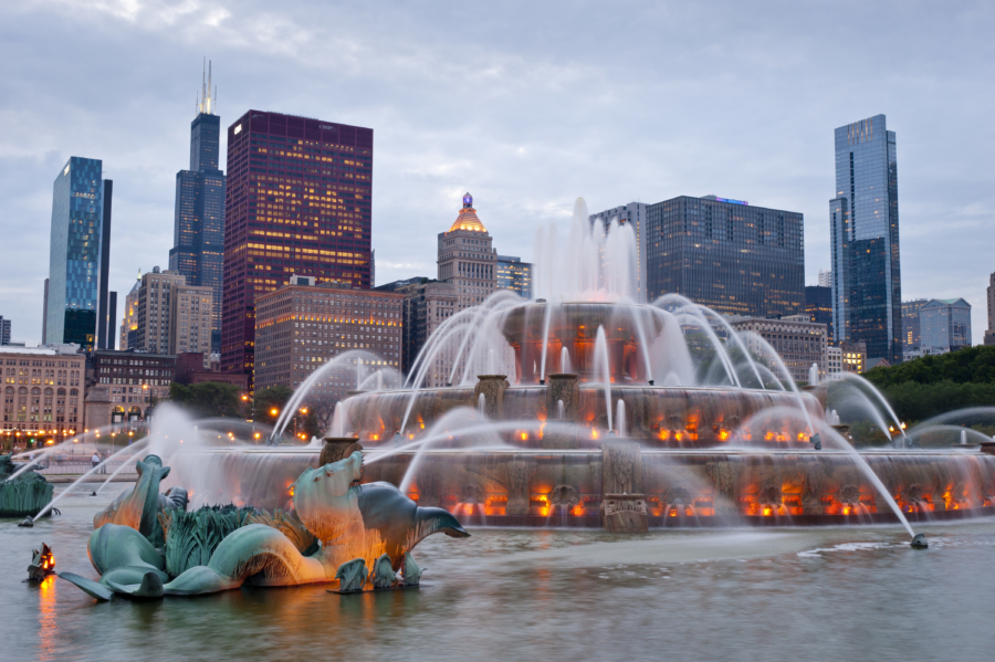 Buckingham Fountain in Chicago