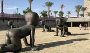 Things to do in Palm Springs Baby Sculptures