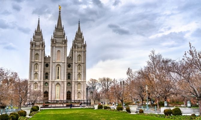 Mormon Temple Salt Lake City Utah