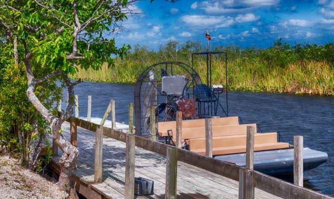 airboat rides in Everglades National Park