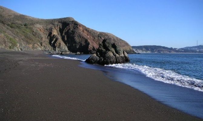 Black Sands Beach Northern California
