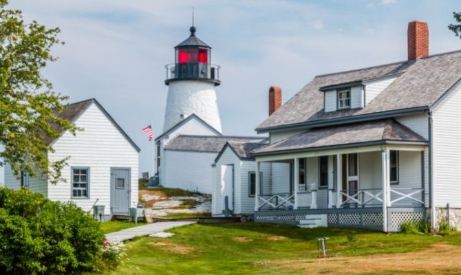 Burnt Island Lighthouse, Maine