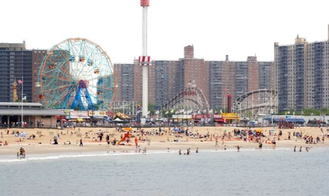 Coney Island Beach, New York