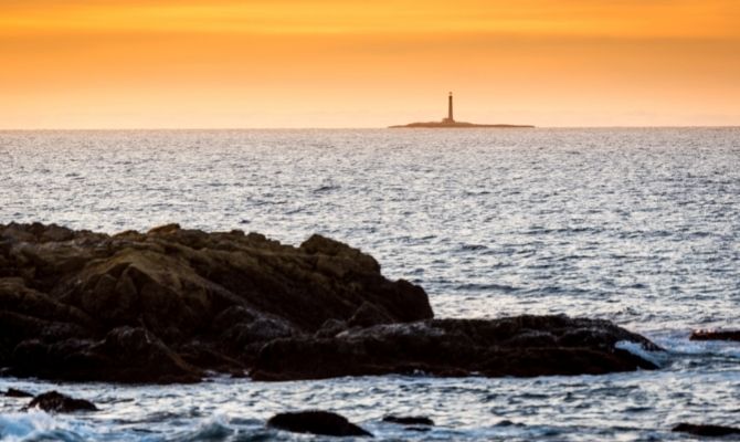 Maine Lighthouses Boon Island Lighthouse