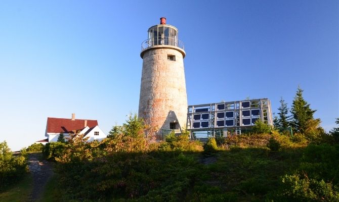 Monhegan Island Lighthouse Maine