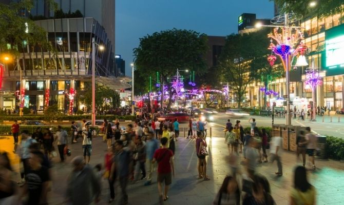 Orchard Road Area Singapore