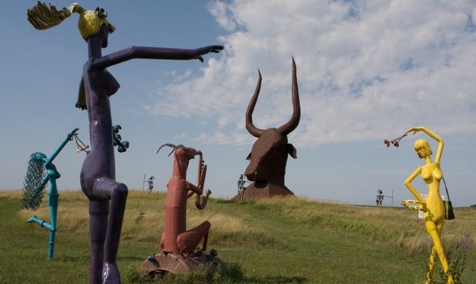 Porter Sculpture Park, South Dakota
