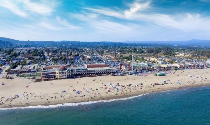 Santa Cruz Beach California