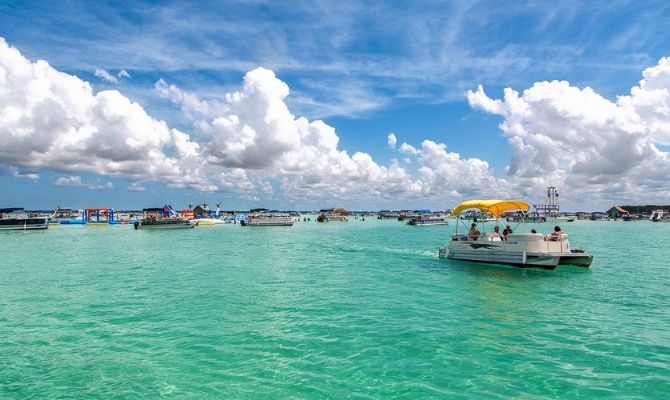 Things to do in Destin Florida Crab Island