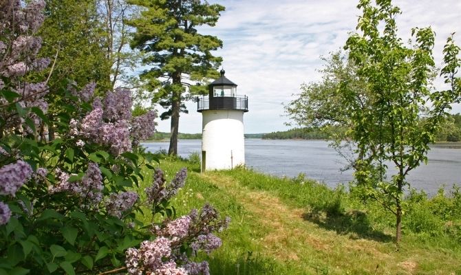 Whitlocks Mill Lighthouse Maine